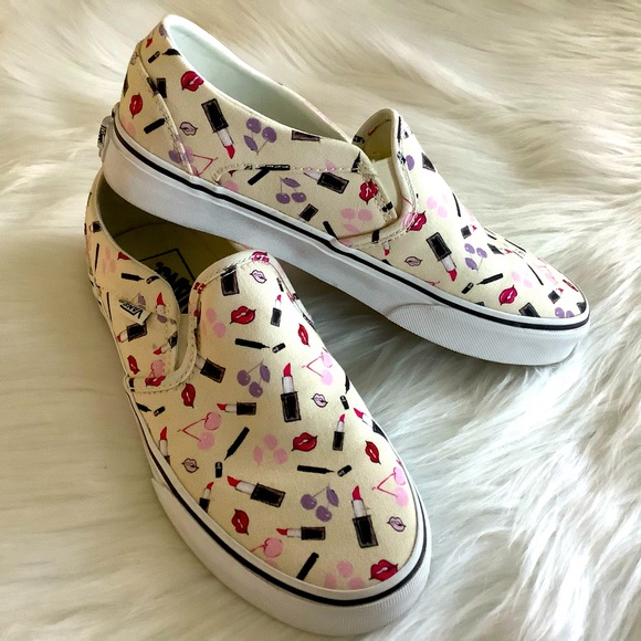 Vans Shoes - VANS Asher Makeup Print Slip On- LIKE NEW